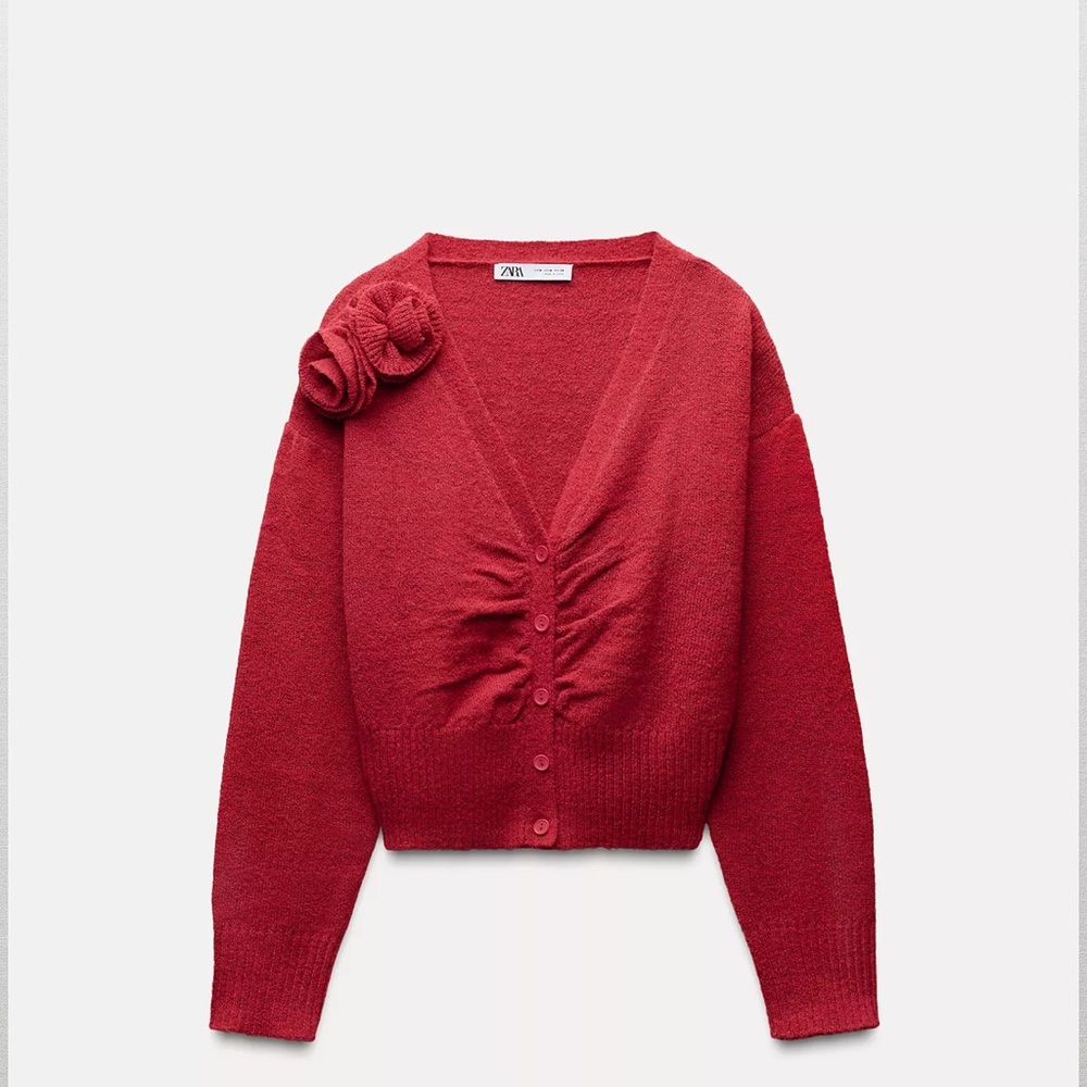 Zara Women's Red Sweater! NWOT. Sold out everywhere